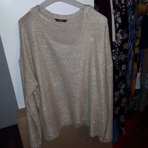 Sparkly sweater perfect for Christmas parties